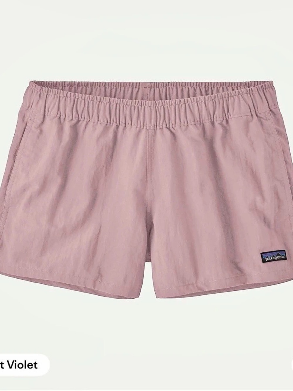 Patagonia Barely Baggies Shorts Pink Athletic Shorts Size Medium NWT